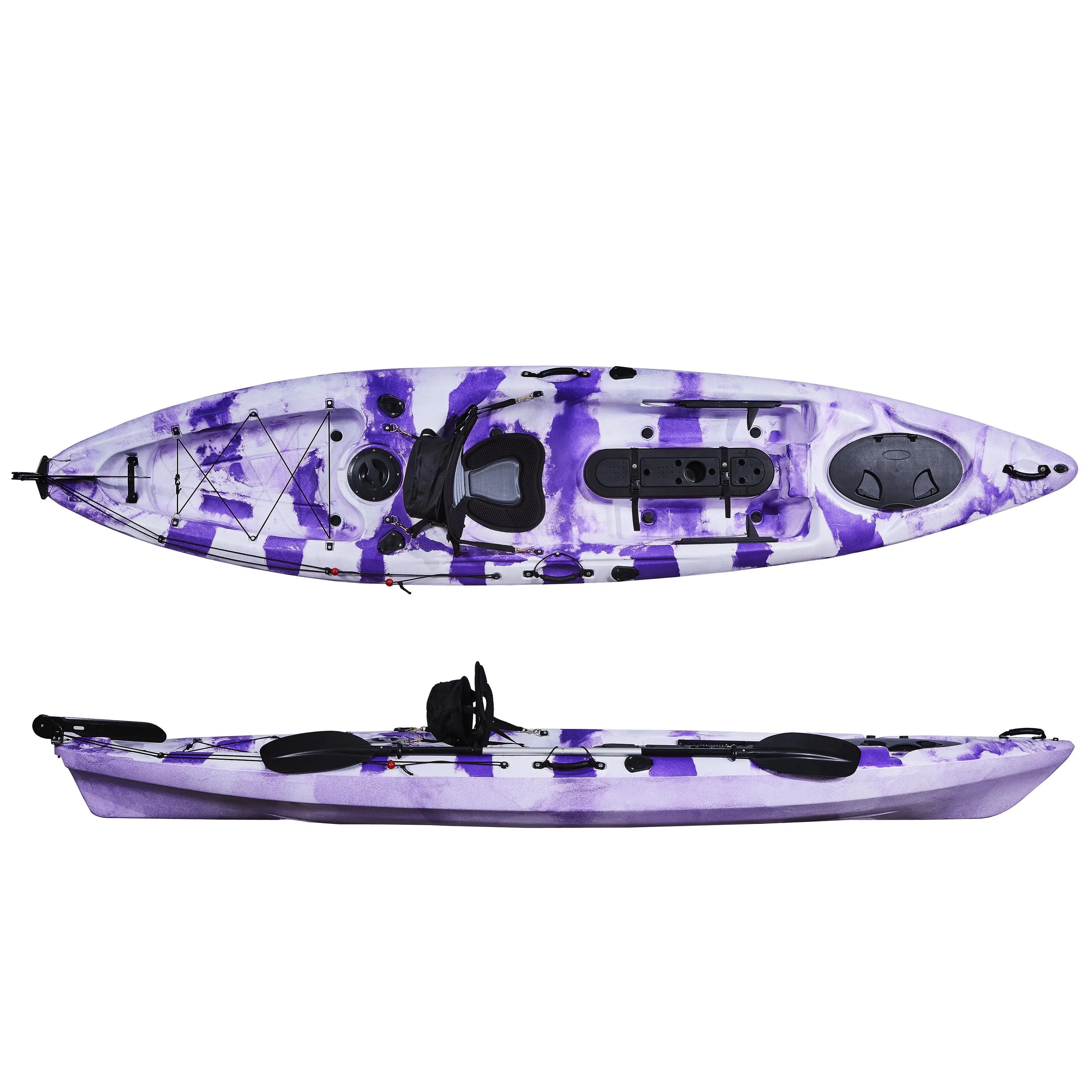 Fishing Kayak Sit On Top - Kayak de pêche de 13 pieds