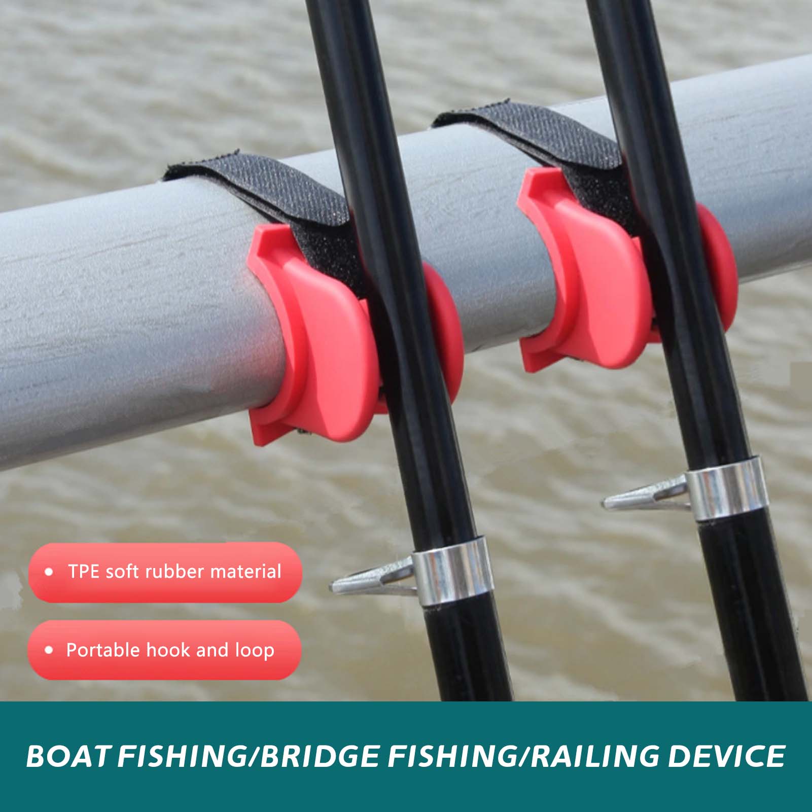 Fishing Kayak Sit On Top - Support de canne à pêche en
