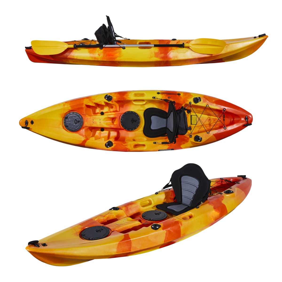 Kayak de pêche professionnel f - Fishing Kayak Sit On Top avis et prix